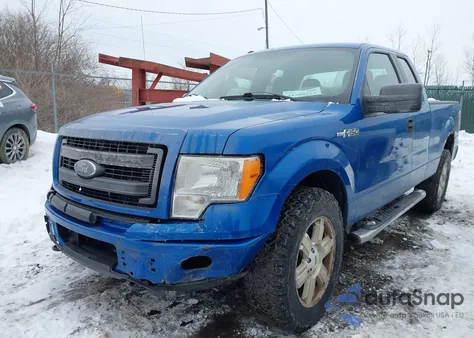 2013 Ford F-150 Stx from USA, damaged, VIN 1FTFX1EF5DKE86372